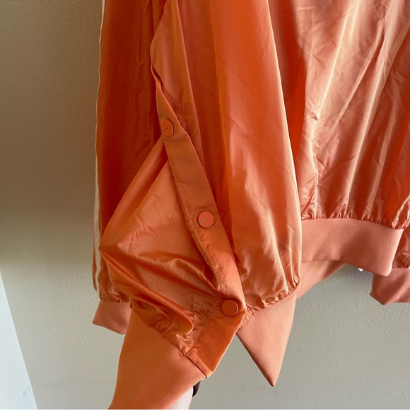 Adidas Orange Windbreaker”Fiarucci” Lightweight Hooded Jacket - Picture 5 of 13